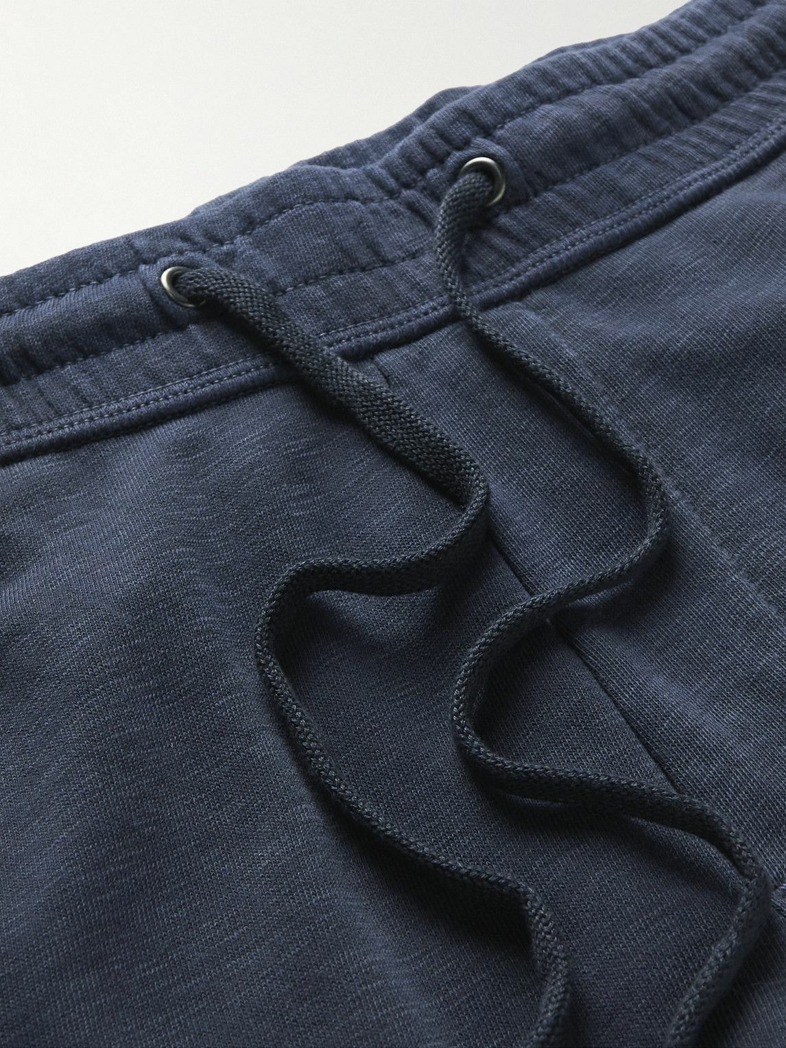 James Perse - Straight-Leg Supima Cotton-Jersey Sweatpants - Blue