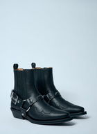 GANNI Low-Cut Western Chelsea Boots