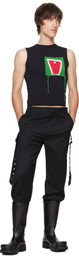 Charles Jeffrey LOVERBOY Black Sheathed Boots