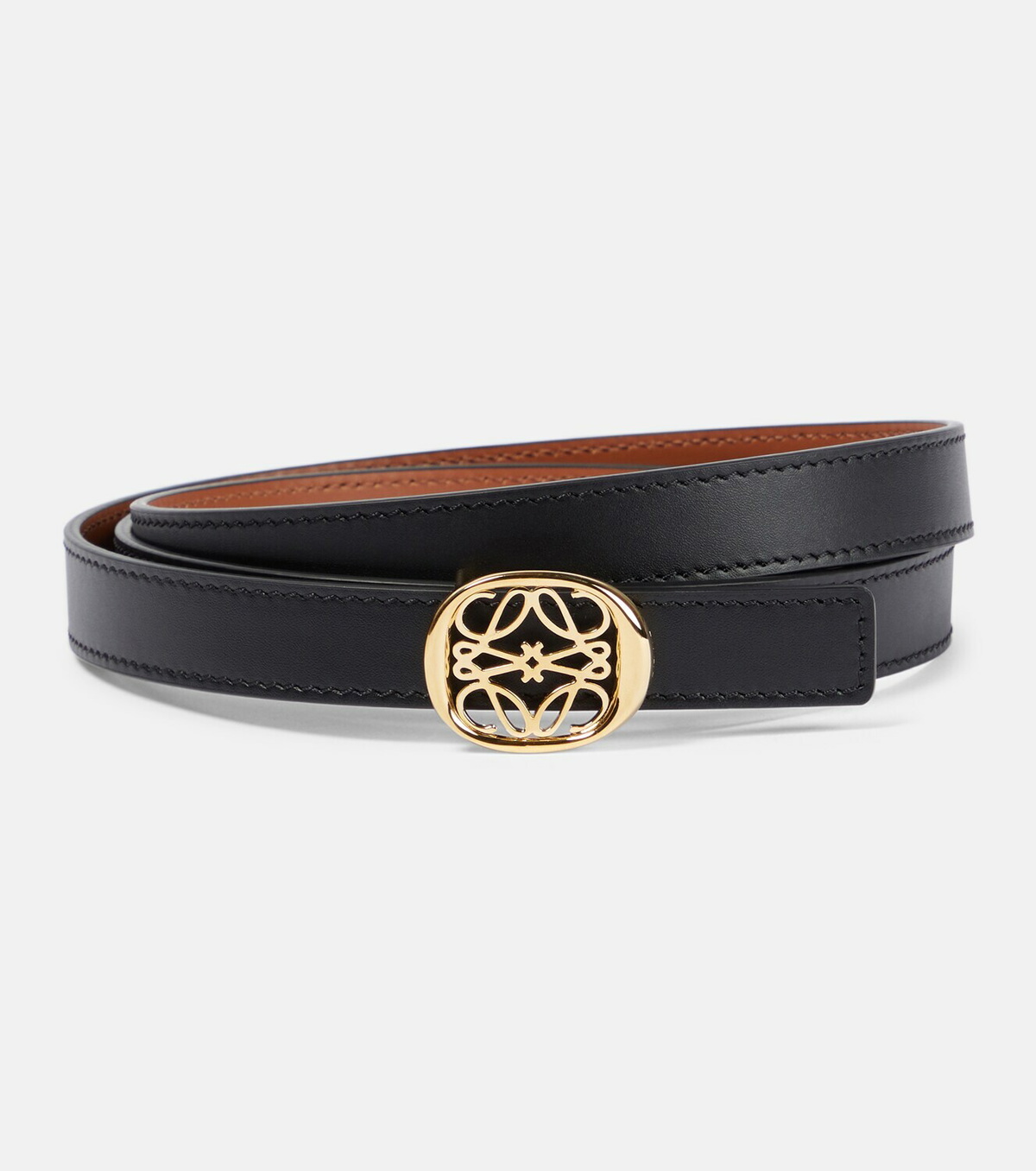 レザー ウエスト ベルト Anagram Cut Out Belt 新品・在庫あり