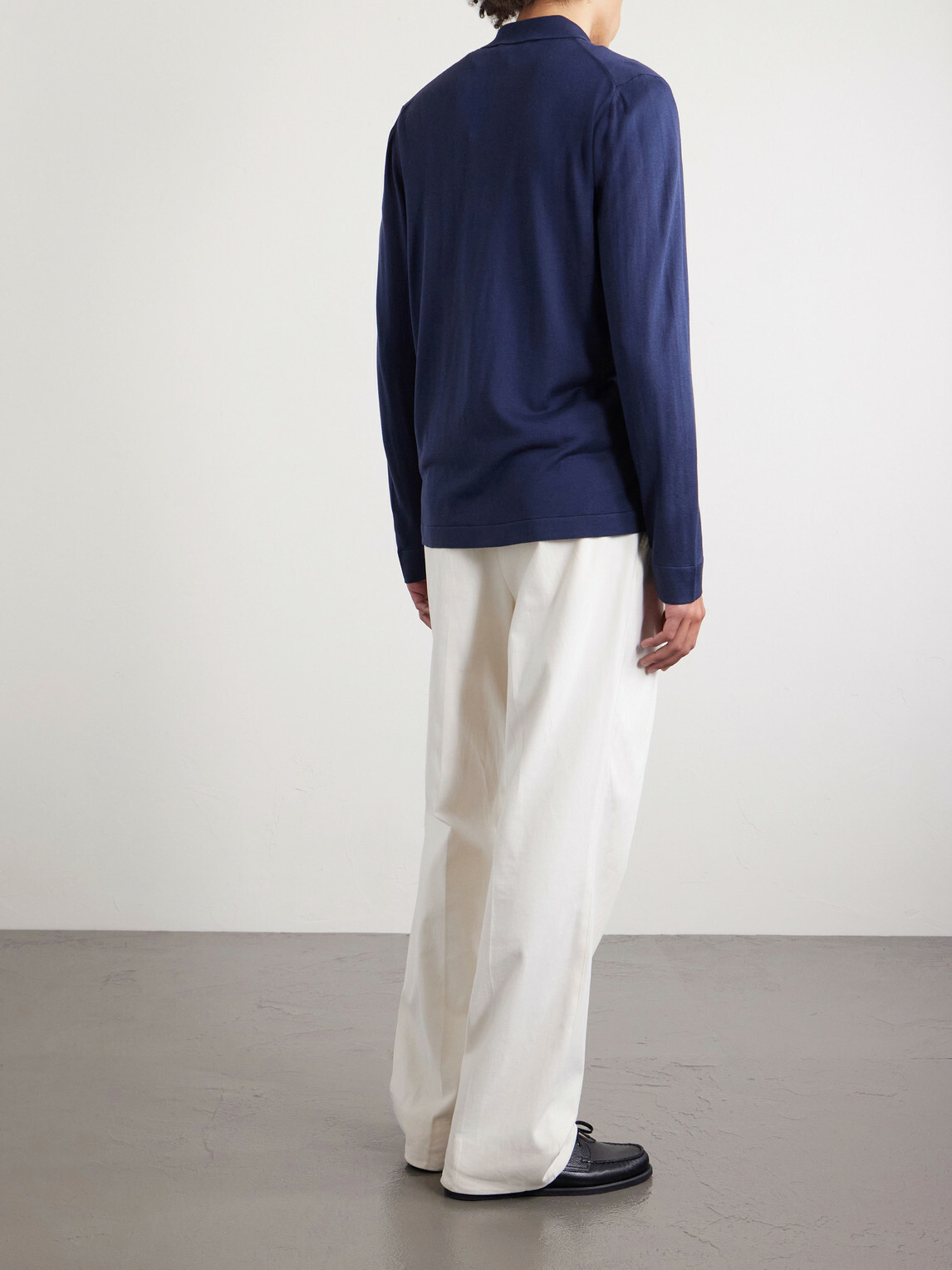 Lardini - Silk Shirt - Blue