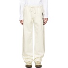 Noon Goons Off-White Icon Lounge Pants