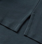 Handvaerk - Slim-Fit Pima Cotton-Piqué Polo Shirt - Blue