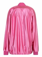 Khrisjoy Logo-print Metallic Bomber Jacket