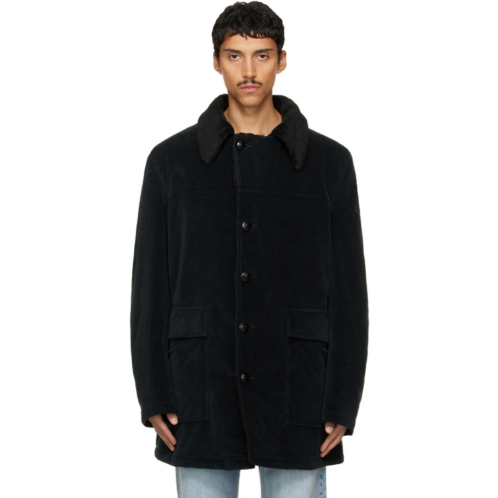 Photo: MM6 Maison Margiela Black Sports Jacket