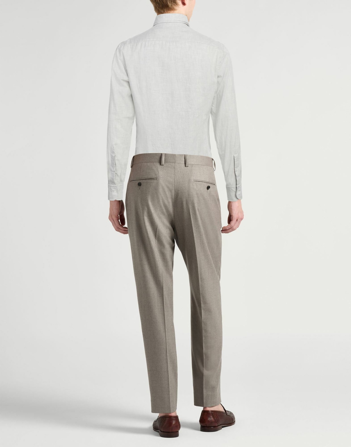 Lardini Mens Shirt Light in Grey