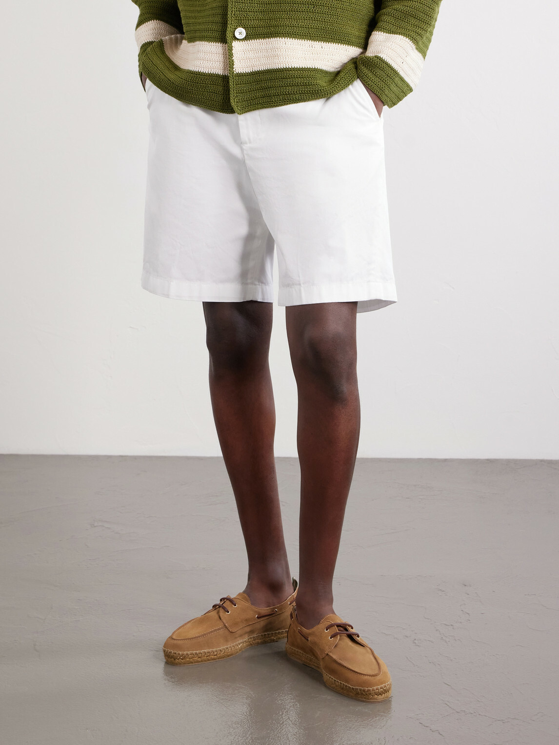 Castañer - Nemo Suede Boat Shoes - Neutrals