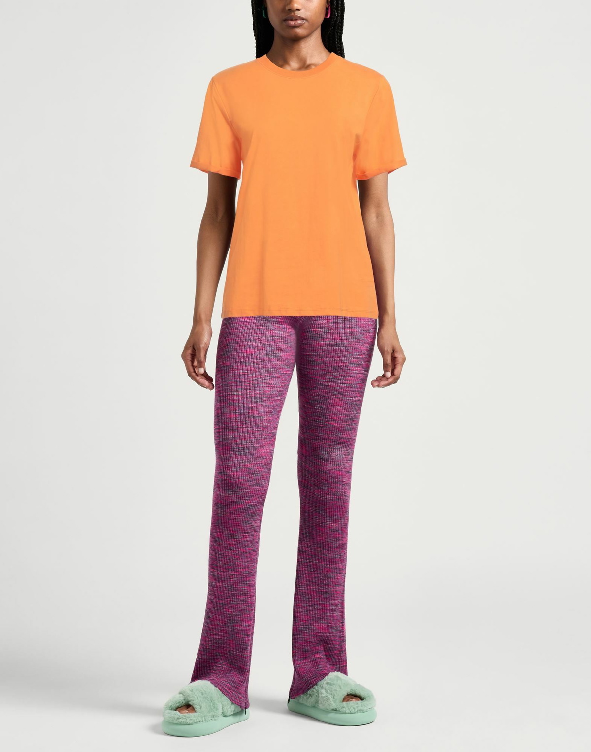 Pieces Womens T-shirt in Orange