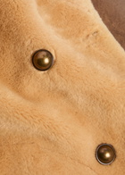 Free People Mari Reversible Faux fur Coat Tan