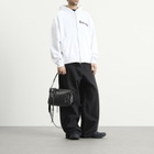 Balenciaga Men's Le City Moto Leather Bag in Black 