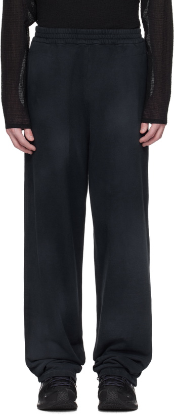 Photo: Omar Afridi Navy Riveted Lounge Pants
