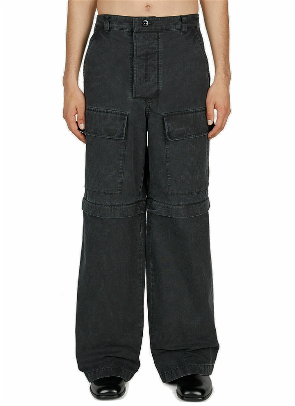 Photo: Acne Studios - Detachable Pants in Dark Grey