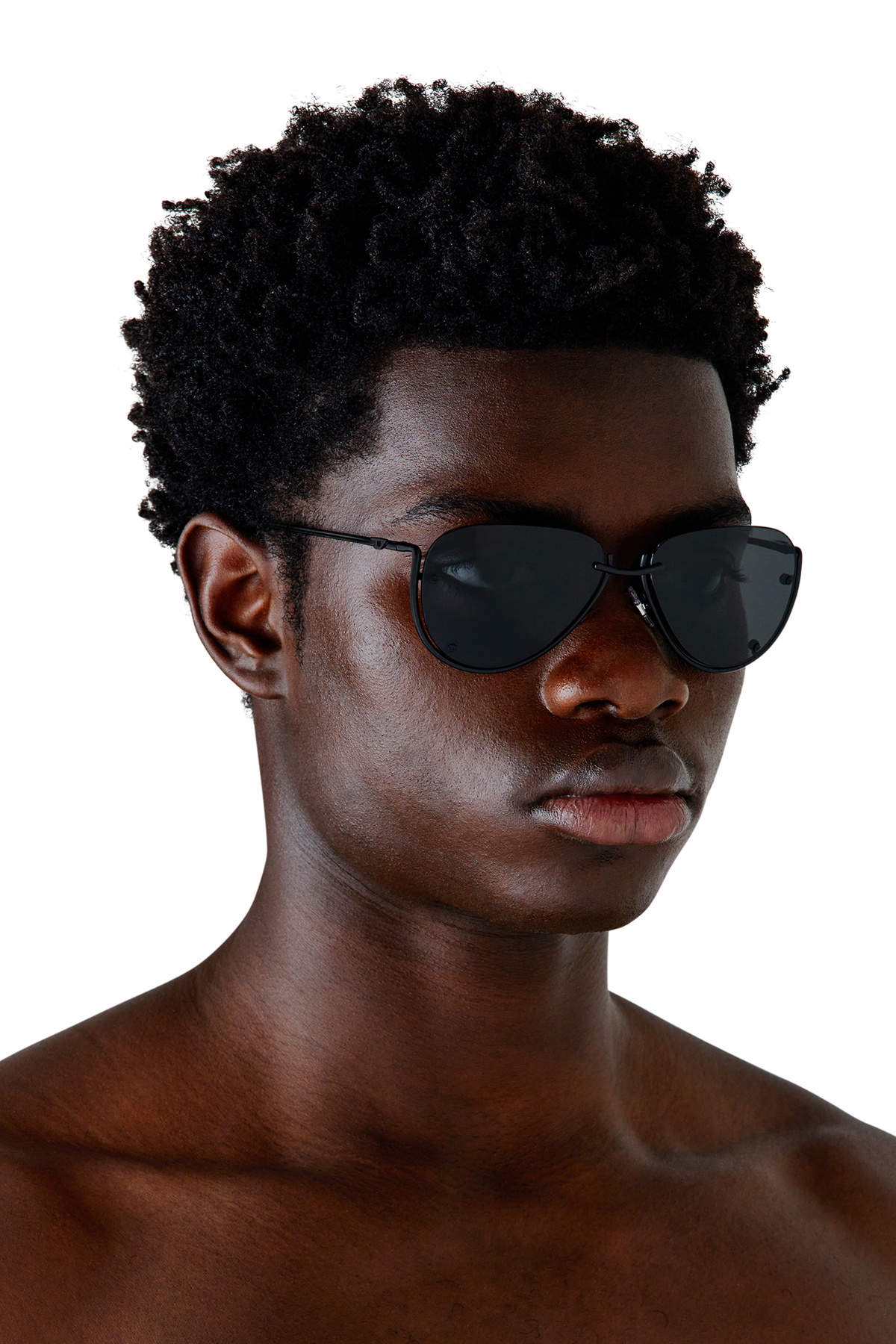 Diesel Pilot model sunglasses - Sunglasses - Unisex - Black 