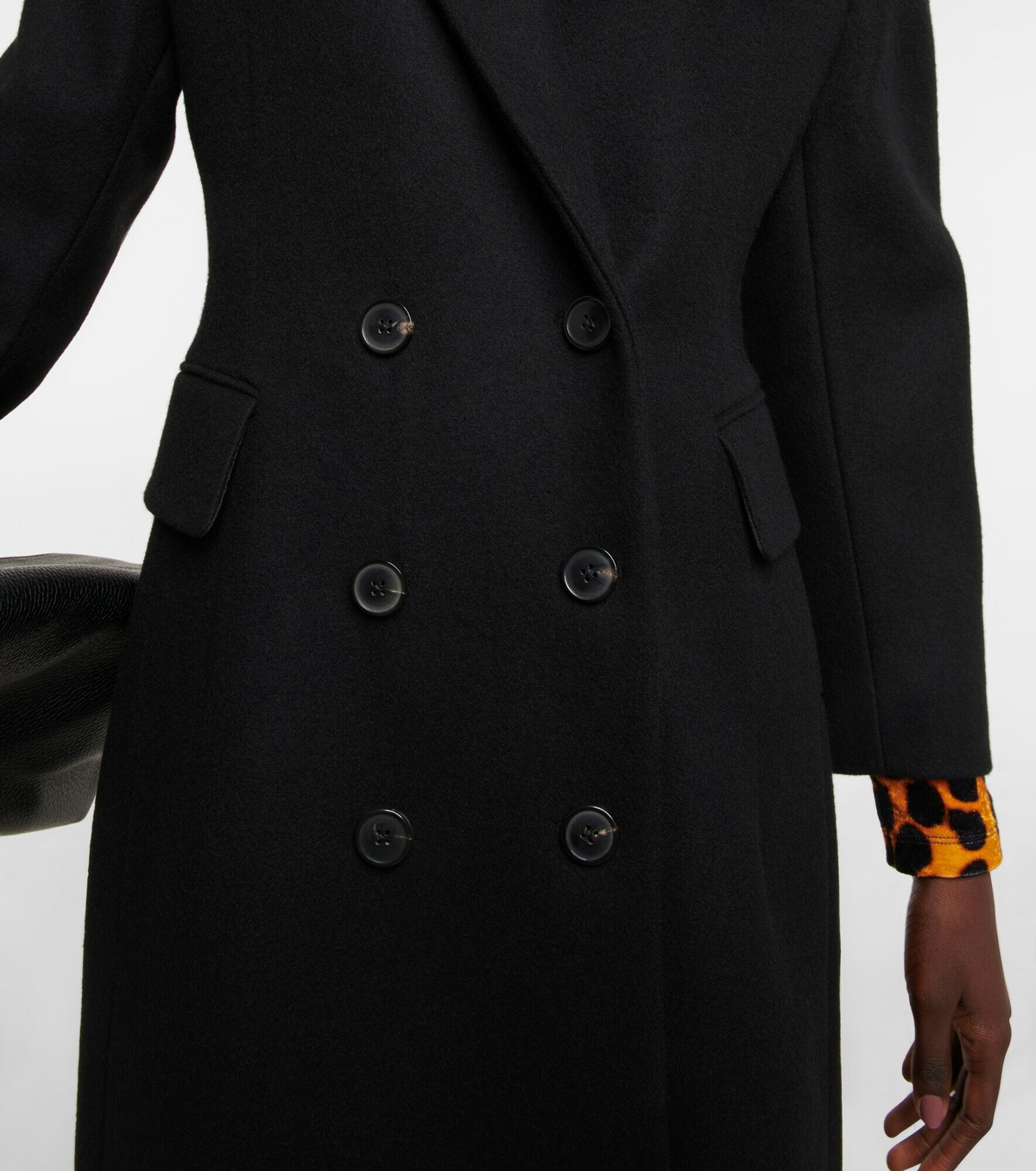 DRIES VAN NOTEN woven cotton coat