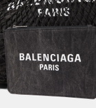 Balenciaga 24/7 fishnet tote bag