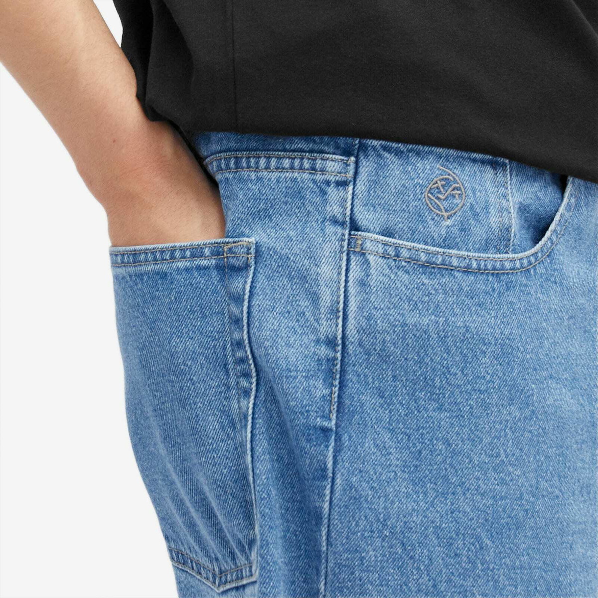 Polar Skate Co. Men's Big Boy Jeans in Mid Blue Polar Skate Co.