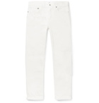 Mr P. - Slim-Fit Selvedge Denim Jeans - Men - White