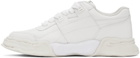 Miharayasuhiro White OG Sole Leather Parker Sneakers