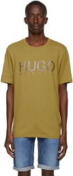Hugo Yellow Logo T-Shirt