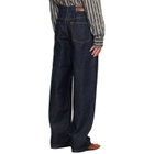 Dries Van Noten Blue Loose Fit Jeans