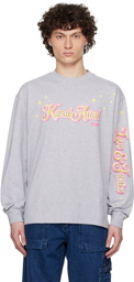 GmbH Gray 'Kanak Attak' Long Sleeve T-shirt