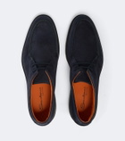 Santoni Rock Wallabee suede boots