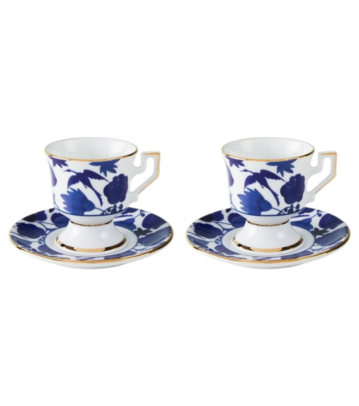 Photo: La DoubleJ Set of 2 espresso cups and saucers