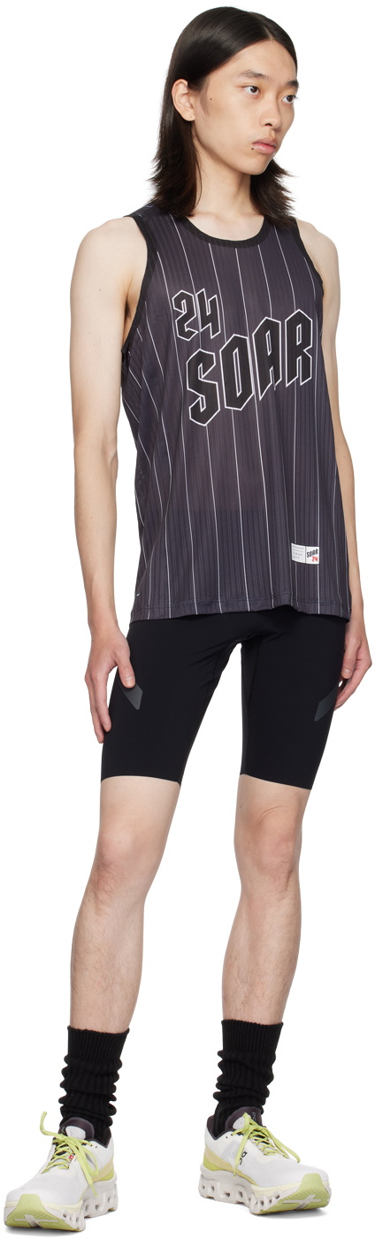 Soar Running Black Half Tights Shorts Soar Running