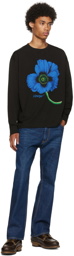 Kenzo Black Poppy Sweatshirt