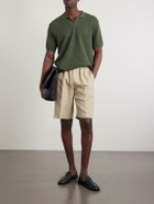 PIACENZA 1733 - Straight-Leg Linen Bermuda Shorts - Neutrals
