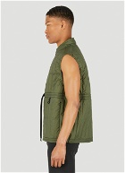 Retz Sleeveless Jacket in Green
