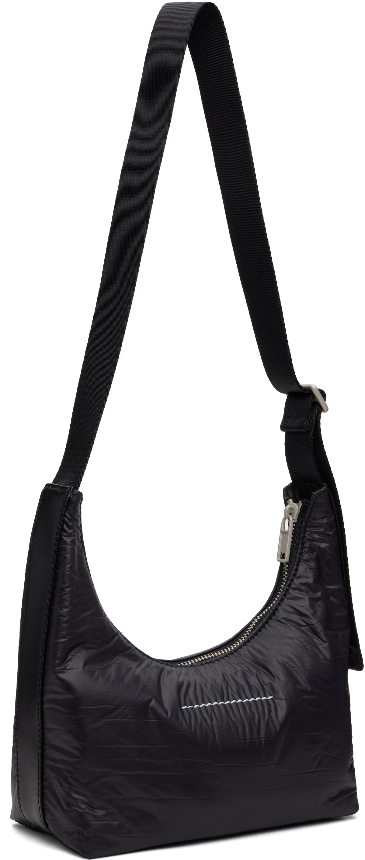 MM6 Maison Margiela Black Nylon Mini Bag