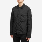 C.P. Company Men's Chrome-R Pocket Overshirt in Black