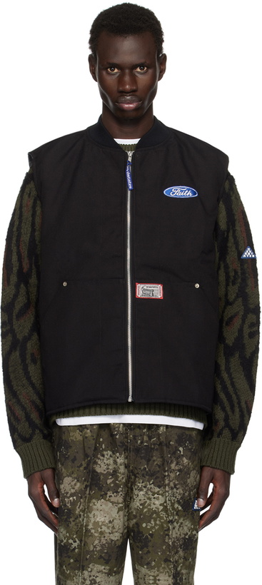 Photo: DEVÁ STATES Black Faith Work Vest