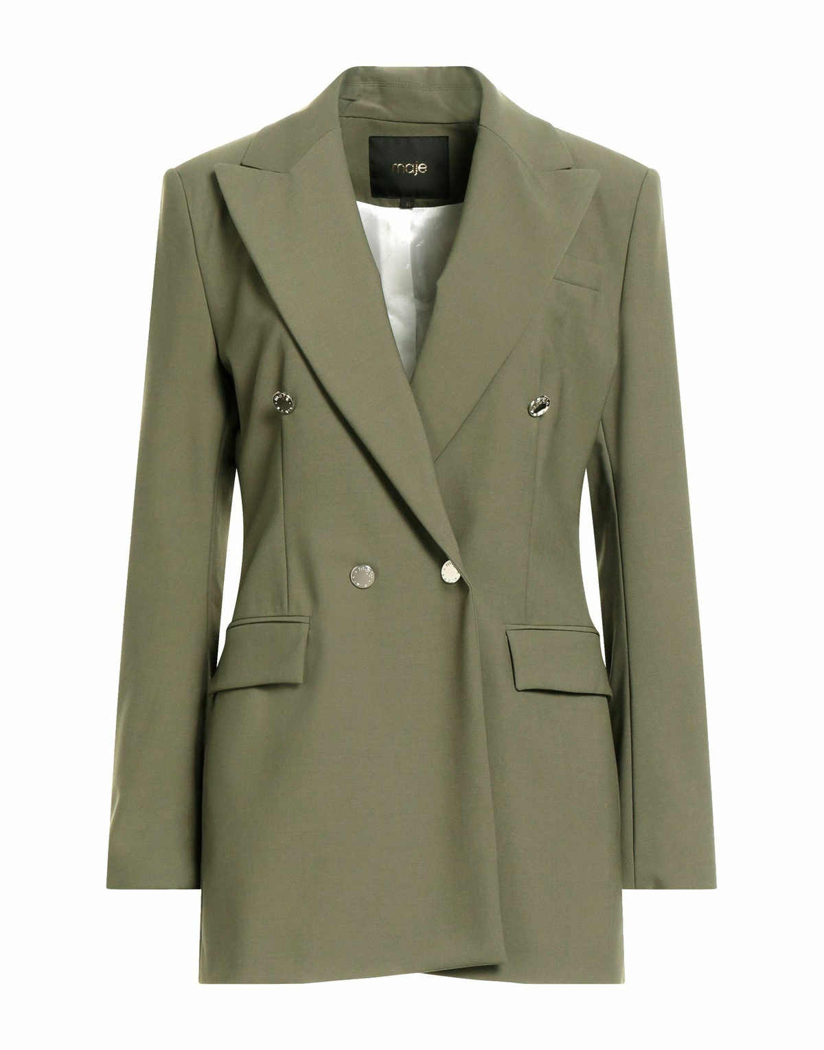 Maje Womens Blazer Military in Green