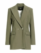 Maje Womens Blazer Military in Green