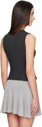 Belle Anna Gray Maxim Top