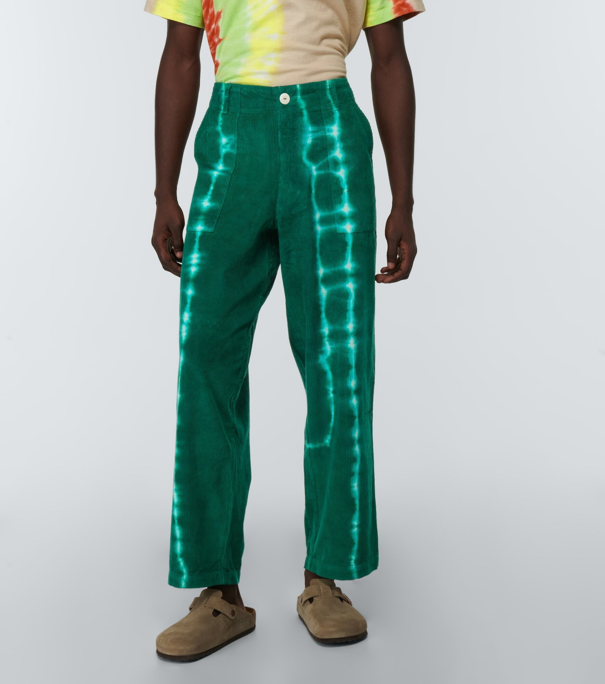 The Elder Statesman - Tie-dye corduroy pants The Elder Statesman