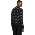 Kenzo Black Multi-Eye Sweater