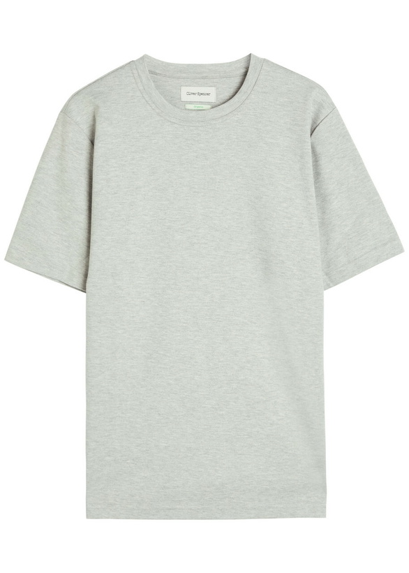 Photo: Oliver Spencer Cotton T-shirt Grey