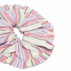 Damson Madder Women's Frill Edge Scrunchie in Pink 