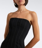 Maticevski Kingdom fringed peplum gown