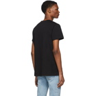 Balmain Black Logo Applique T-Shirt