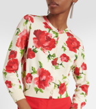 Carolina Herrera Floral silk and cotton cardigan
