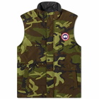 Canada Goose Men's Garson Vest in Classic Woodland Camo