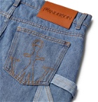 JW Anderson - Patchwork Denim Jeans - Blue