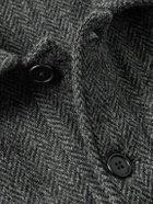 Sid Mashburn - Herringbone Harris Tweed Chore Jacket - Gray