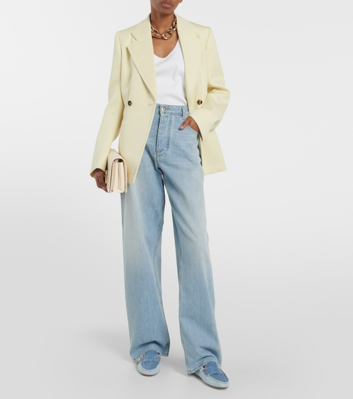Tod's - Gommino denim loafers