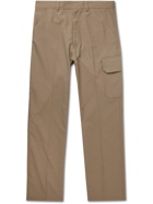 Valentino - Straight-Leg Twill Cargo Trousers - Brown