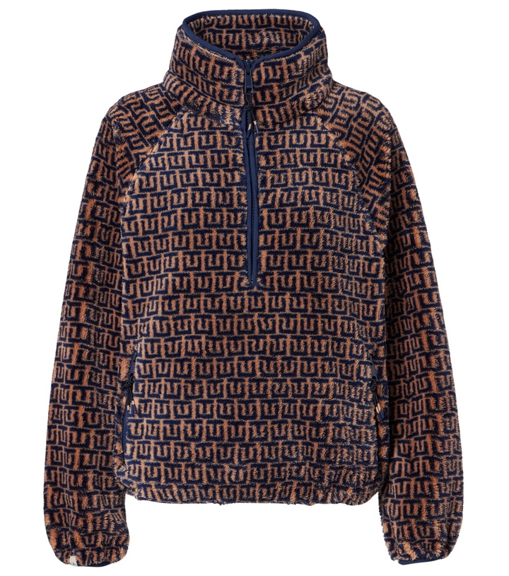 Photo: The Upside Castilla Harlow fleece half-zip sweatshirt